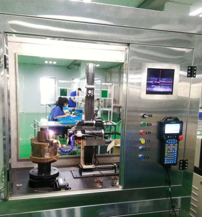 Motor y dispositivo eléctrico Co., cadena de producción de la fábrica del Ltd. 10 de Changzhou Hetai