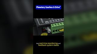 Motorreductor sin escobillas con controlador