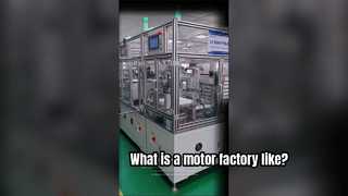 ¿Cómo es una fábrica de motores?