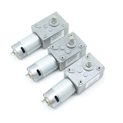 comprar El pequeño alto del motor del engranaje de gusano de 36V 12V 24v DC aprieta 136 RPM 1 27 ratios de reducción online manufacture