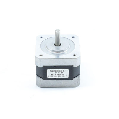comprar motor de pasos 12v o 24v DC 0.25nm de la nema 17 de 42m m 222 onzas adentro para 3d la impresora 42BYGH208-51 online manufacture