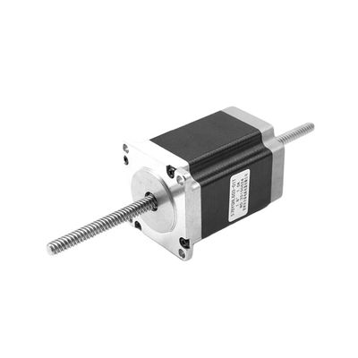 comprar A través del tipo nema 23 del motor de pasos del tornillo de posicionamiento 3 alambres de la fase 57BYGH 6 1,8 grados online manufacture