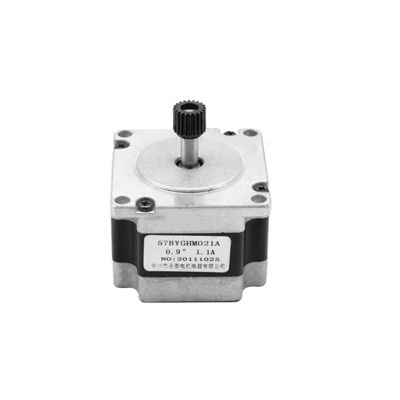 comprar nema híbrida 17 0.35nm del motor de paso del alto esfuerzo de torsión de 41m m motor de pasos 57BYGHM021A de 280 onzas online manufacture