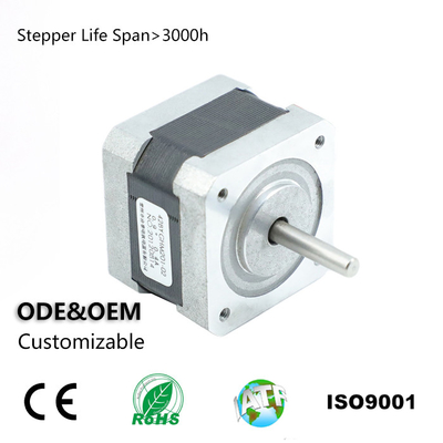 Alto esfuerzo de torsión híbrido 42BYGHM805 del motor de pasos Nema17