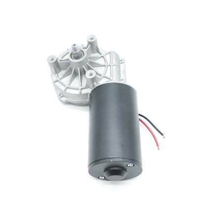 Motor 24v 68rpm del engranaje de gusano de DC del ratio de reducción del 1:80 92WG63105-XXX-80K